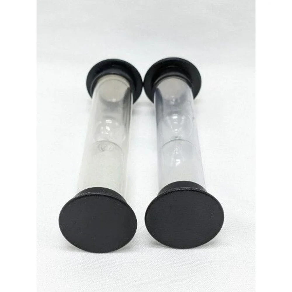 Lot Of (2) 30 Second Black Board Game Sand Timer